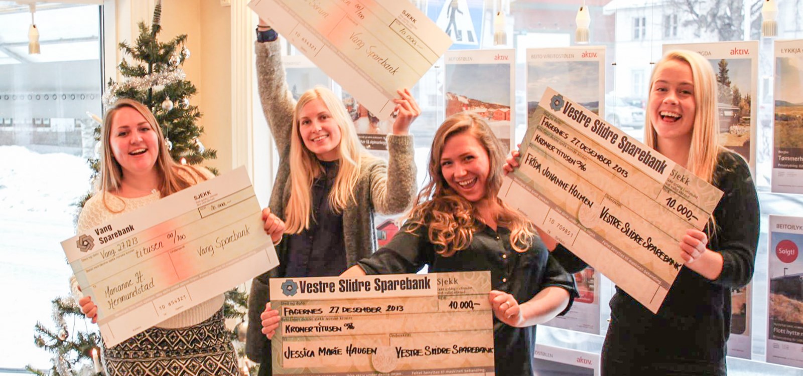 Vinnarar av utdanningsstipend i Vang og Vester Slidre i 2014.