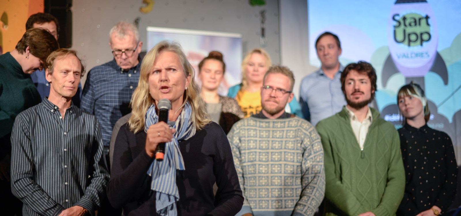 Kristin Krohn Devold kunngjer kven som vinn årets StartUppValdres.
